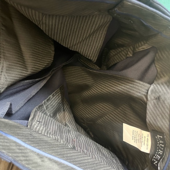 Lauren Ralph Lauren Black Mens Dress Pants Size 33W 32L - Picture 6 of 8